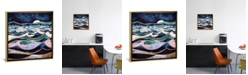 iCanvas Moonlit Ocean by Spacefrog Designs Gallery-Wrapped Canvas Print - 26" x 26" x 0.75"